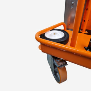 Columna de retracción móvil Turbopack ruedas