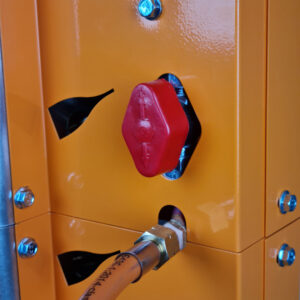 Columna de retracción móvil Turbopack regulador gas