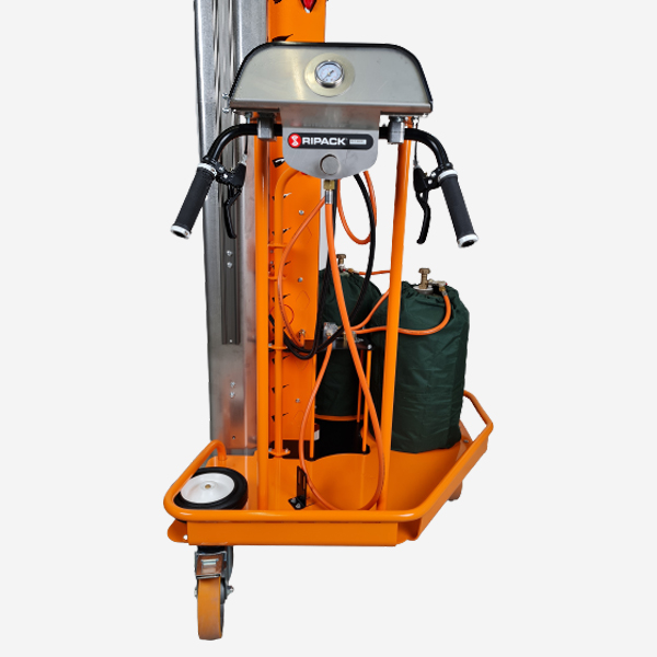 Columna de retracción móvil Turbopack frontal