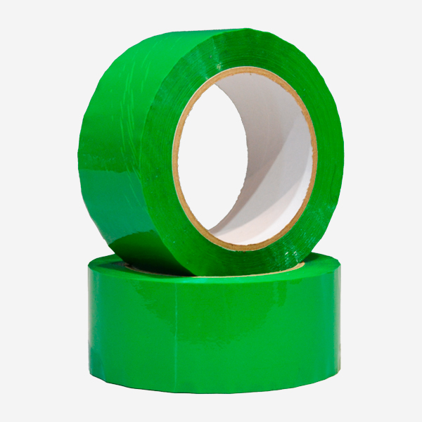 Cinta adhesiva de polipropileno verde