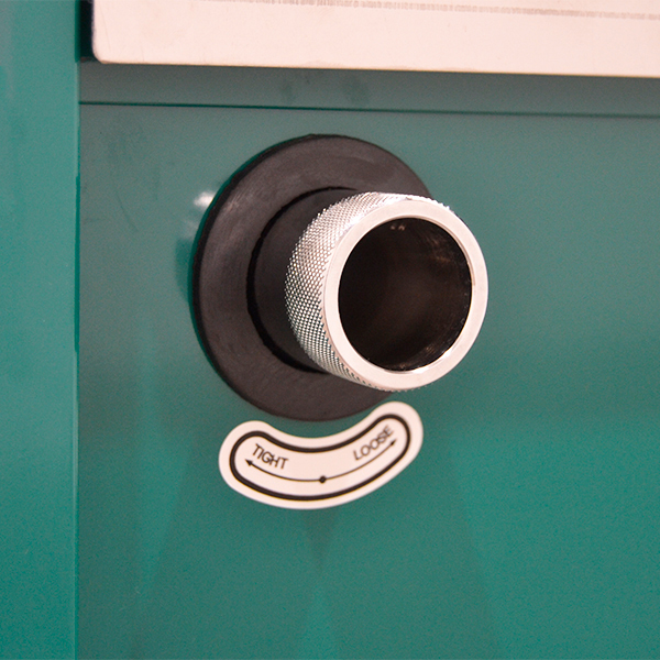 Flejadora semiautomática de mesa SPK 1202 detalle
