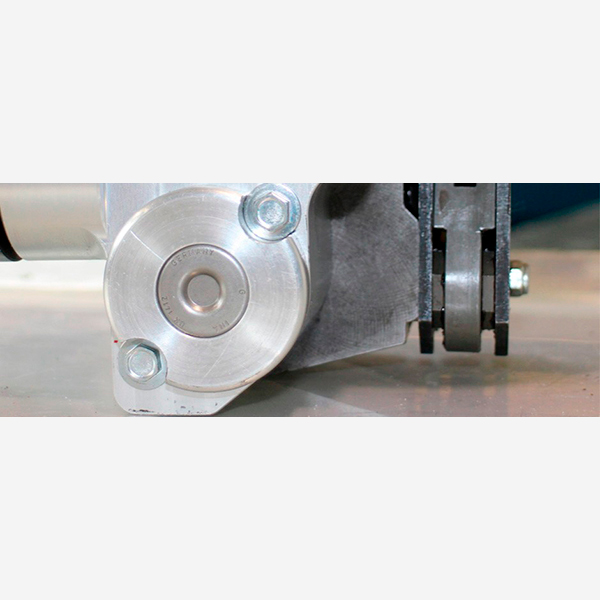 Flejadora manual SPK 230 detalle inferior
