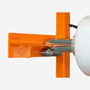 Mesa de sellado Multicover 960 detalle barra portabobina