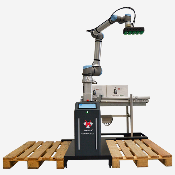 Paletizador de cajas Cobot