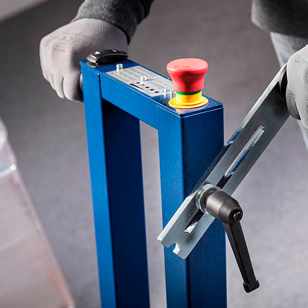 Robot envolvedor de palets Wrapman detalle