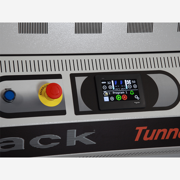 Túnel retráctil 50 Twin GT panel de control