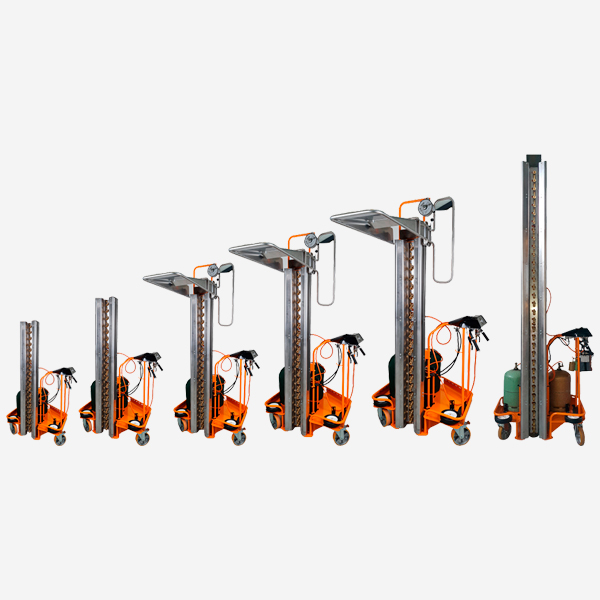 Columna de retracción móvil Turbopack