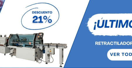 Últimos días: 21% de descuento en retractiladoras Minipack Torre, la oportunidad de dar el salto en tu sistema de embalaje