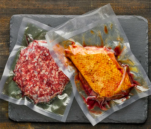 Bolsa de vacío gofrada