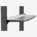 Mesa de trabajo para soporte vertical