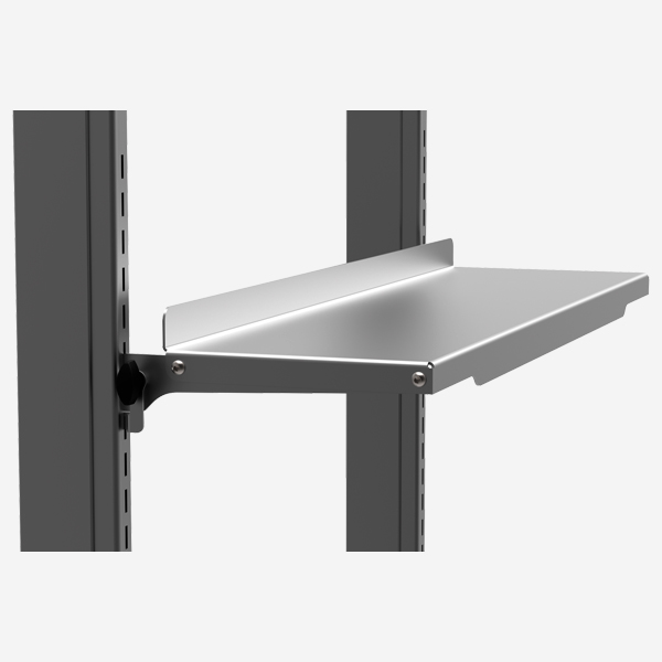 Mesa de trabajo para soporte vertical