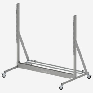 Soporte vertical grande con ruedas