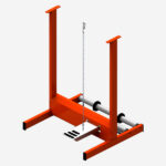 Soporte vertical + pedal + rolloflux